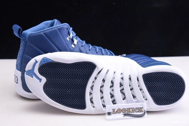Air 130690-404 12 Retro Blue Jordan Stone 1015